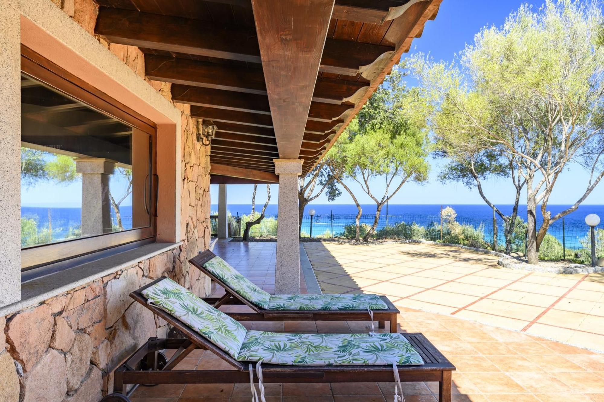 Villa Il Panorama Di Orri 托尔托利 外观 照片
