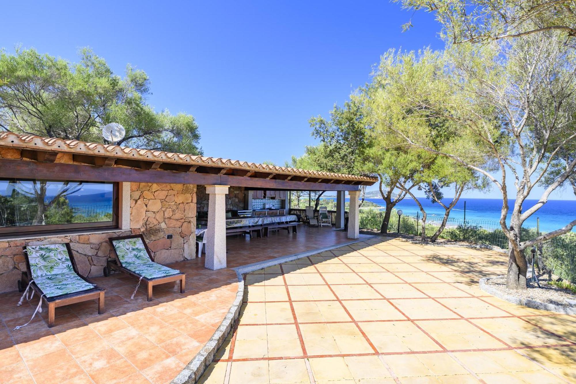 Villa Il Panorama Di Orri 托尔托利 外观 照片
